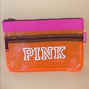PINK Victoria’s Secret Swimsuit Bag-Pink/Orange